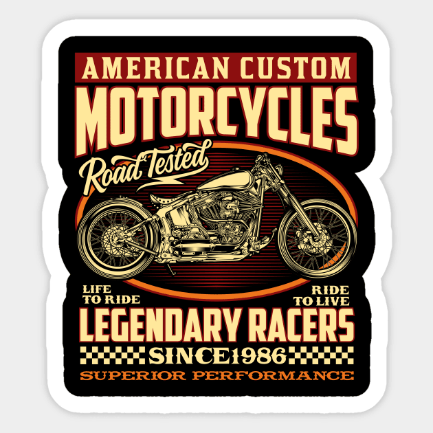 LEGENDARY RACERS Sticker by KANDIM'S Studio